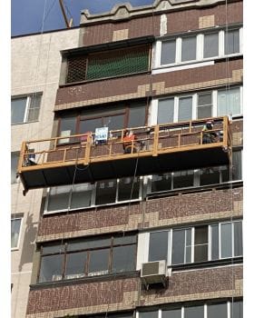 Люлька строительная  ZLP 630 корзина 6м, трос 60м, с грузами