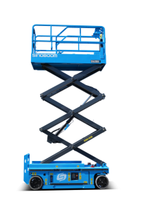Аренда электрического ножничного подъемника