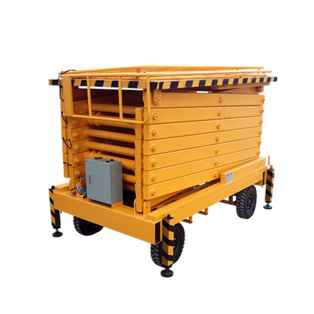 Несамоходный ножничный подъемник SJY 0,3-1,7-foto2