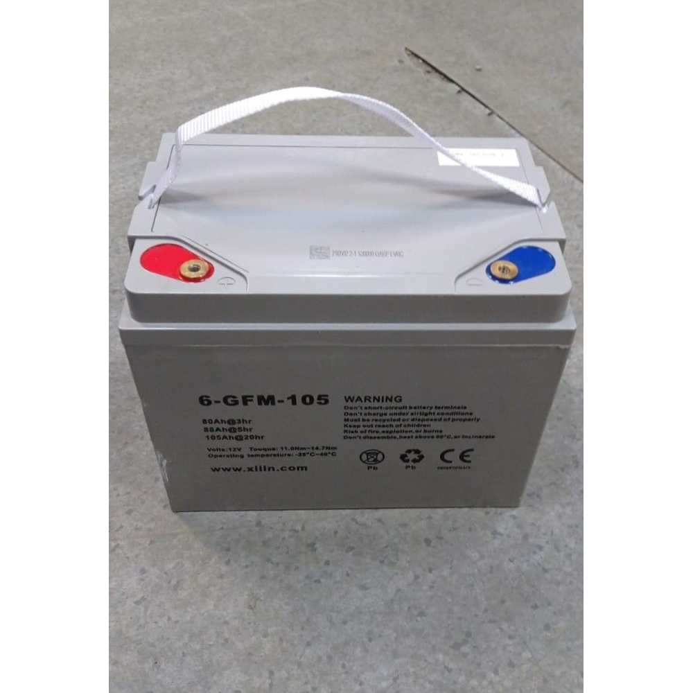 Аккумулятор для штабелёров CDD10R-E/CDD12R-E/CDD15R-E/IWS/WS 
12V/105Ah гелевый (Gel battery)